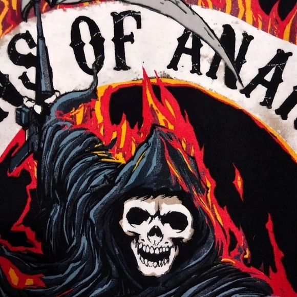 Sons of Anarchy Fear the Reaper Skull T-Shirt Sz 2XL - Picture 5 of 5